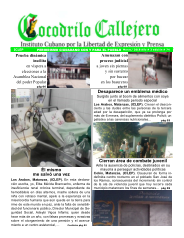 Cocodrilo Callejero — Edición 74 (Marzo 2018)