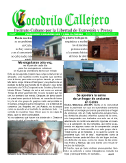 Cocodrilo Callejero — Edición 77 (Abril 2018)