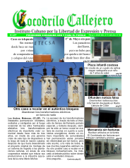 Cocodrilo Callejero — Edición 78 (Mayo 2018)