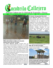 Cocodrilo Callejero — Edición 83 (Junio 2018)