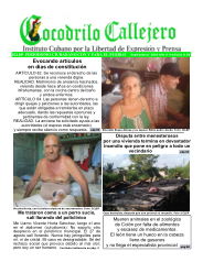 Cocodrilo Callejero — Edición 86 (Septiembre 2018)