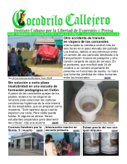 Cocodrilo Callejero — Edición 90 (Noviembre 2018)