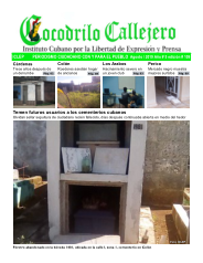 Cocodrilo Callejero — Edición 109 (Agosto 2019)