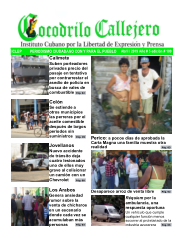 Cocodrilo Callejero — Edición 100 (Abril 2019)