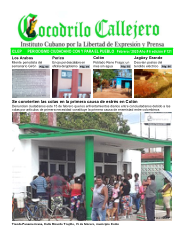 Cocodrilo Callejero — Edición 121 (Febrero 2020)