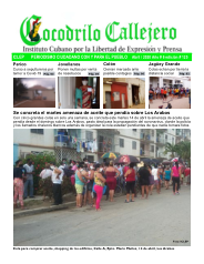 Cocodrilo Callejero — Edición 125 (Abril 2020)