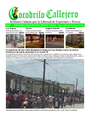 Cocodrilo Callejero — Edición 127 (Mayo 2020)
