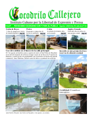 Cocodrilo Callejero — Edición 132 (Agosto 2020)