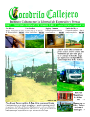 Cocodrilo Callejero — Edición 133 (Agosto 2020)
