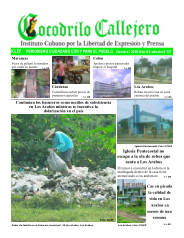 Cocodrilo Callejero — Edición 137 (Octubre 2020)