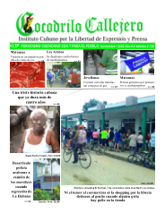 Cocodrilo Callejero — Edición 138 (Noviembre 2020)