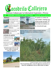 Cocodrilo Callejero — Edición 160 (Octubre 2021)
