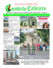 Cocodrilo Callejero — Edición 165 (Diciembre 2021)