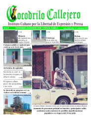 Cocodrilo Callejero — Edición 179 (Julio 2022)